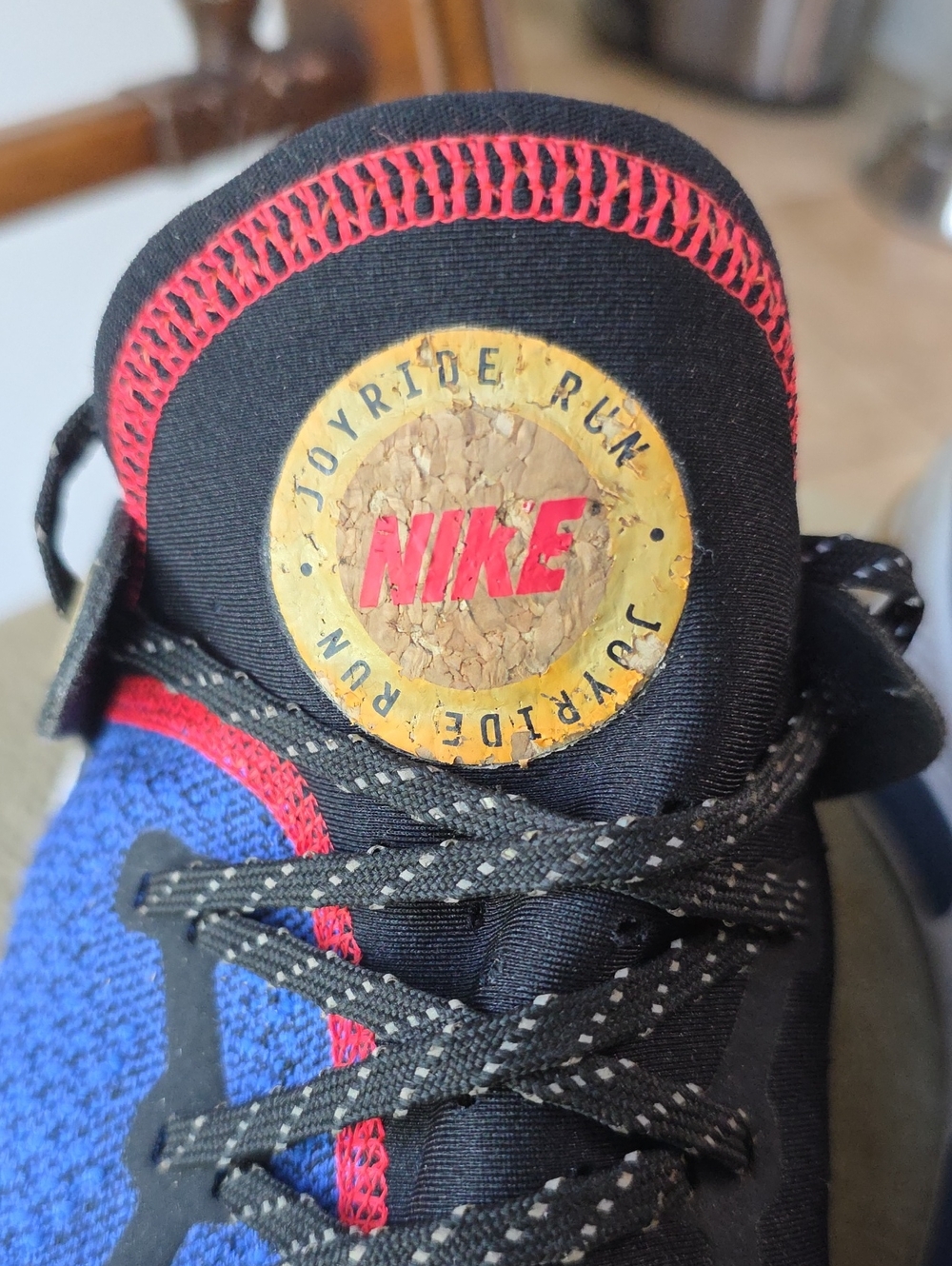 Nike Joyride Run Sneaker - Blue, Black & Red Accents Item#1025